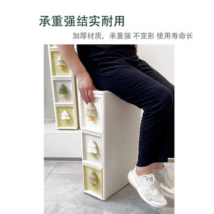 绣川森林缝隙柜阳台收纳柜移动客厅浴室靠墙柜子夹缝厨房柜置物架