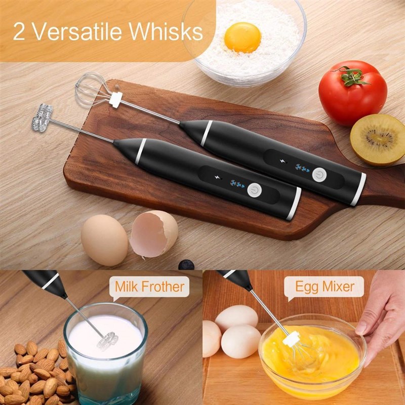 Electric Coffee Mixer Rechargeable Milk Shaker Maker Frother