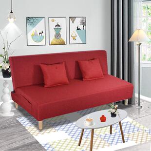 简易床.米8三人懒人双布艺沙发1可折叠多功能单人小户型两客厅