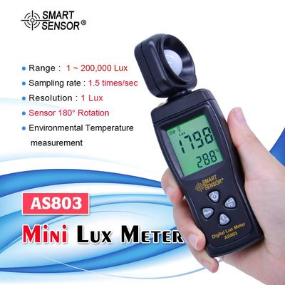 ART SENSOR AS803 Luxmeter Digital Light Meter Lux Meter Phot