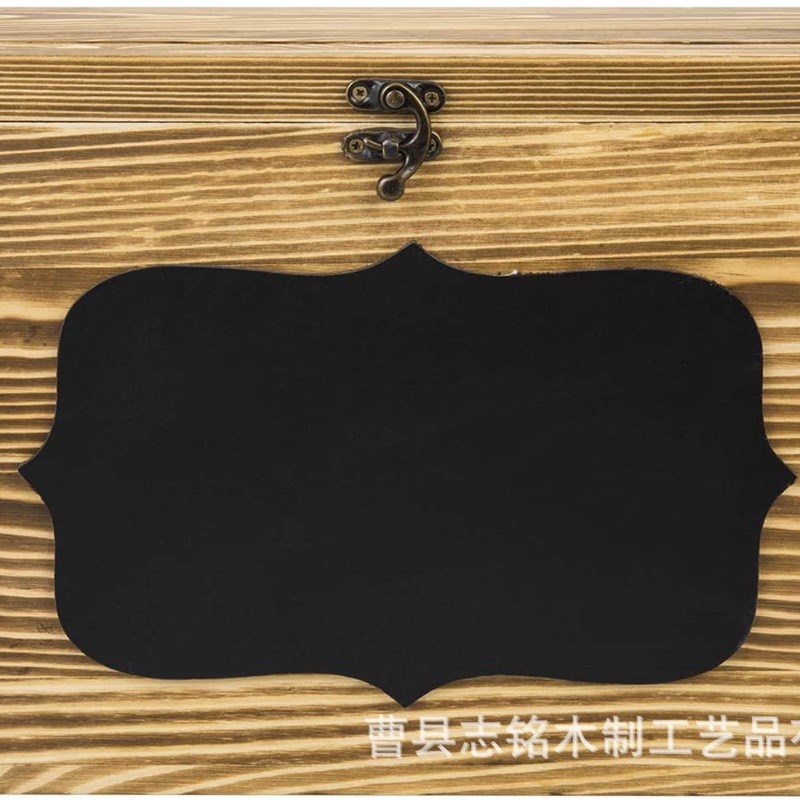 木质桌面杂物收纳盒天地盖木盒礼品盒首饰收N藏盒带盖包装盒礼品
