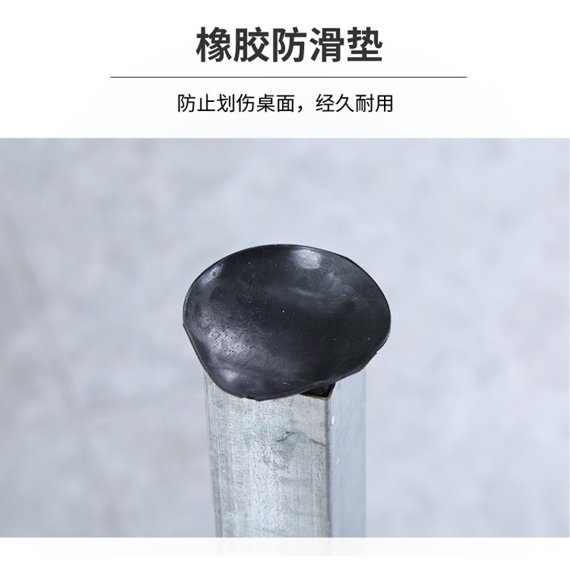 镀锌十字架大圆桌架子铁艺加厚桌腿支架折叠桌脚简易桌架子可定制