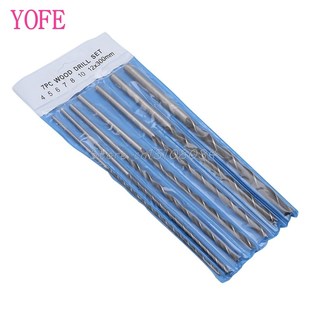Wood Set Extra 7Pcs Long Too Bit 300mm Drill Woodworking
