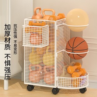 儿童玩具收纳箱高颜值客厅长枪剑整理神器大容量收纳筐家用带轮