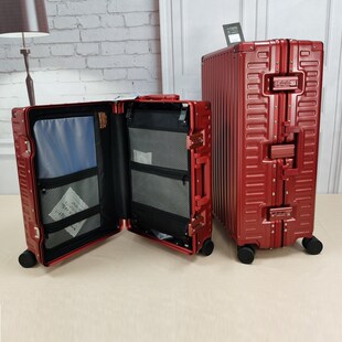 漫游大红色行李箱结婚箱子陪嫁箱皮箱拉杆箱密码嫁妆旅行箱24男女