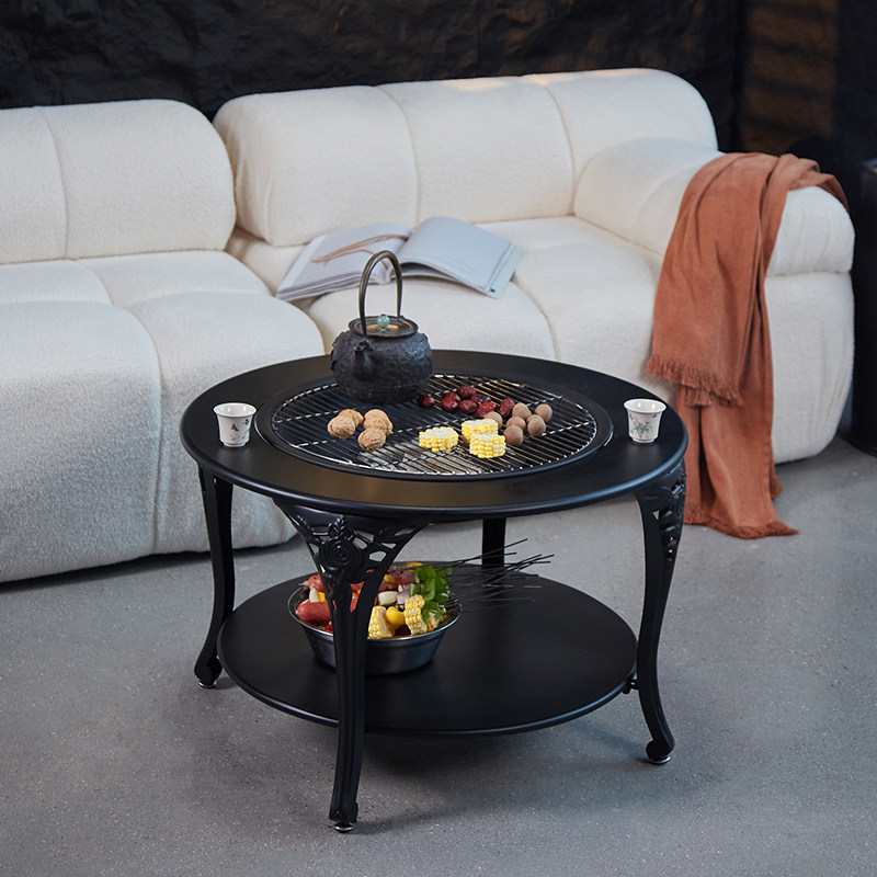 围炉煮茶室内取暖烧烤炉野外野营烤肉烧烤架子家用户外烧烤桌团建,户外/登山/野营/旅行用品,烧烤炉/烤架,淘宝优惠券,粉丝福利购,淘宝优惠卷