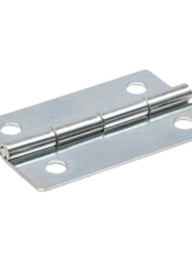 同怡合达碳钢蝶形铰链 HFE01-32/HFE01-50 圆孔合页机柜1寸小合页