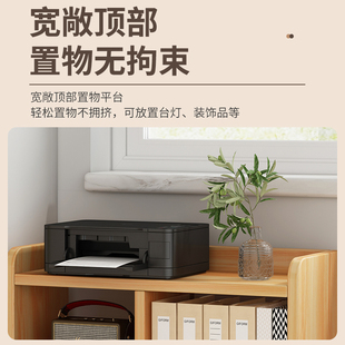 文件柜办公室桌下收纳柜可移动置物柜小柜子收纳柜桌边置物架带轮