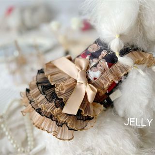 JELLY果冻家可爱小熊新品加绒宠物猫狗手工衣服定制泰迪马尔济斯