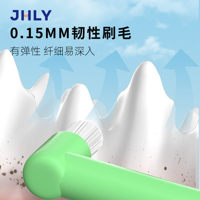 jhly猫咪清洁牙齿用品狗狗刷牙除口臭牙结石专用宠物牙刷牙膏套装