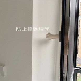 卧室窗户卫生间门把手q护套防静电拉手防碰防撞垫房防滑硅胶保护