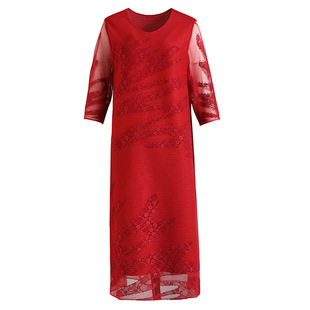妈妈礼服喜婆婆婚宴装婆婆妈妈参加婚礼服十一国庆节遮肚子喜服