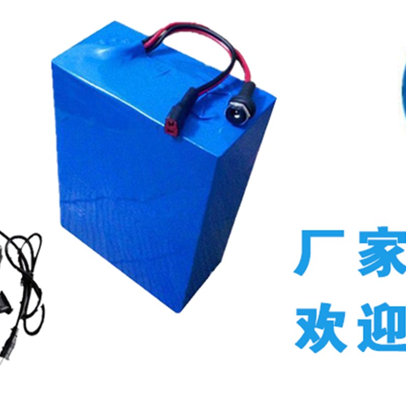 电动车锂电池24V36V48V20AH改装自行车代驾外卖车10安电瓶