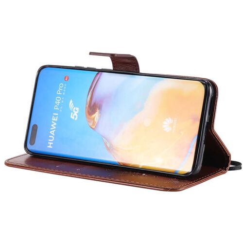 3D Tree  Case   P40 Lite E P40 Pro 4G 5G Flip P Lea