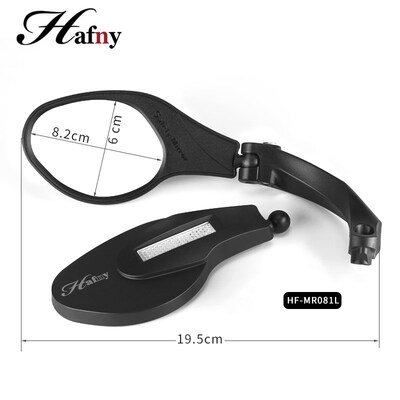 Hafny Bicycle Bike Mirror Handlebar Rearview Mirror Back Saf