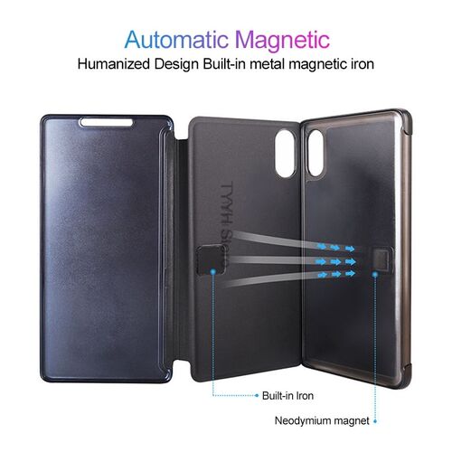 Smart Mirror Case For Oppo Reno 3 Pro Cases Fundas Magnetic