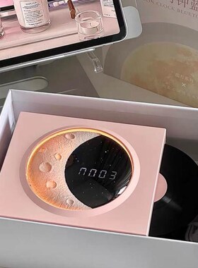 【你真的很会选礼物】揽月蓝牙音箱时钟家居装饰摆件生日礼物