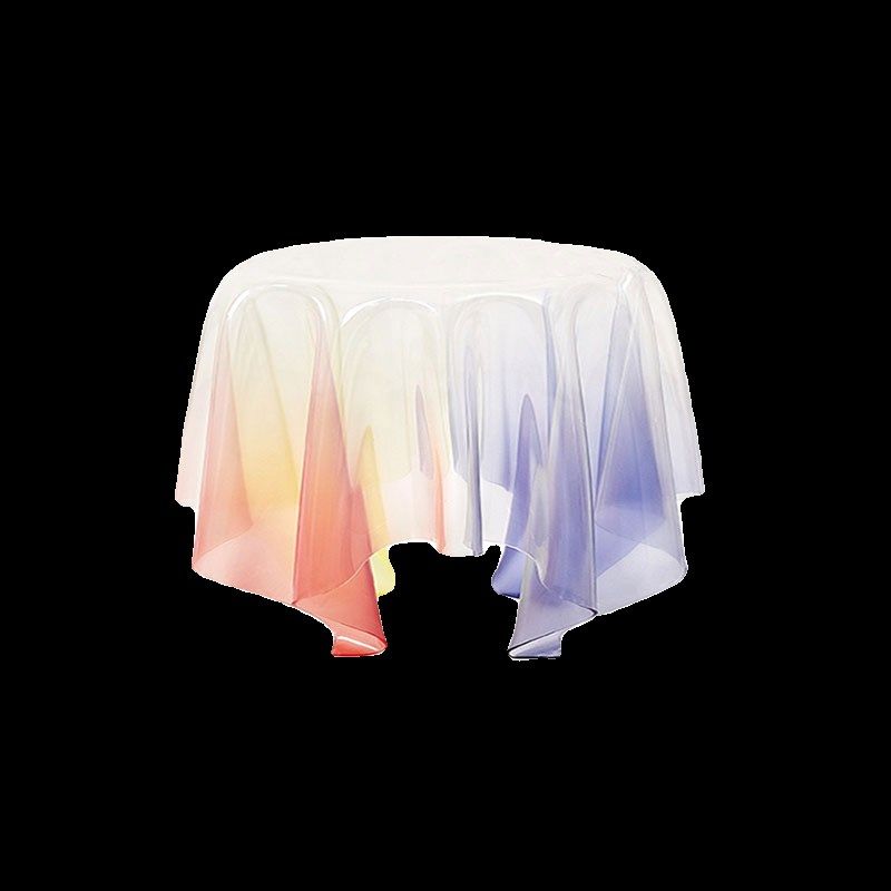 网红创意北欧漂浮角亚克力沙发边几炫彩多巴胺小圆桌客厅小户型茶,家居饰品,落地摆件,淘宝优惠券,粉丝福利购,淘宝优惠卷