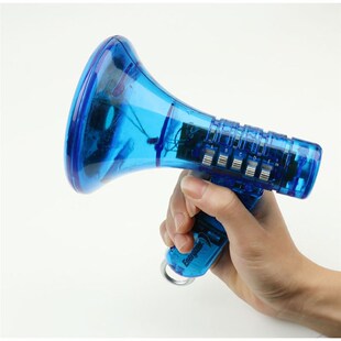 10 Effects LED Flashing Amplifies Voice Changer Robot Loud M