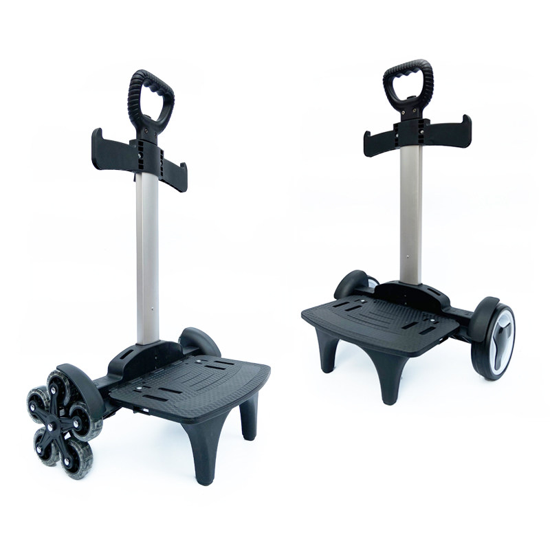 书包拉杆架大轮静音中小学生爬楼梯拖书包的架子书包w拖拉架通用