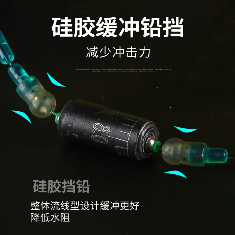 现货金刚结大物成品主线q组pe加固线组套装鲢鳙巨物青鱼手工绑好