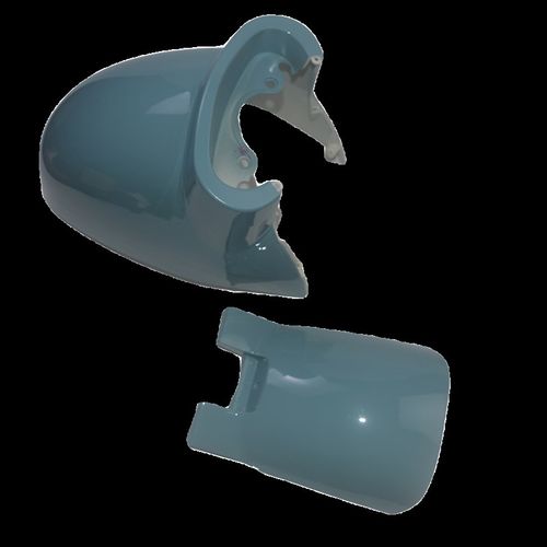 适用于台铃可曼可秀电动车配件前泥板前轮挡泥瓦前挡水板前盖挡泥