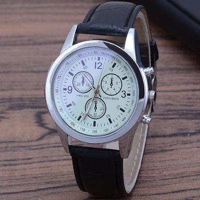 极速Fashionable casual men style and leisurely strap watch t