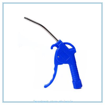 极速PNeuMAtic Blow Air tool MetAl BeNt uBe Nozzle Blue Air B