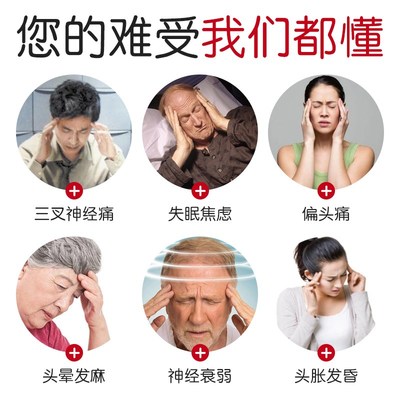 头晕头疼膏【当晚荃俞】眩晕头供血不足头昏站不稳提神醒脑神器XH