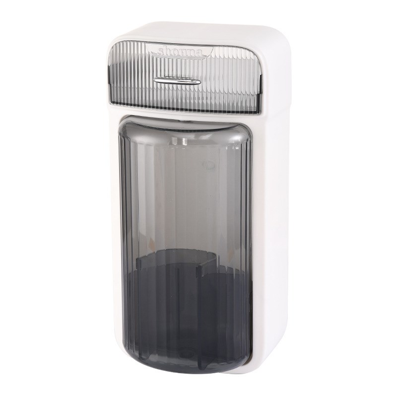 壁挂式360度旋转防尘防水眉笔口C红香水化妆刷收纳盒卫生间免打孔