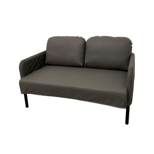 鲁斯达双人沙发套两人沙发套罩全包防尘罩简约浅灰深灰