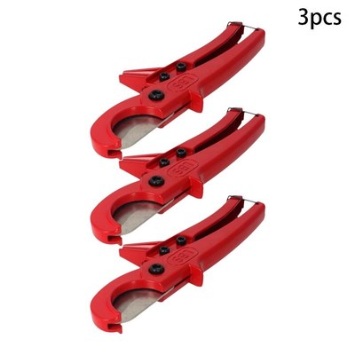 Utoolmart 1/2/3pcs Plastic Tube Scissors Zinc Alloy Body And