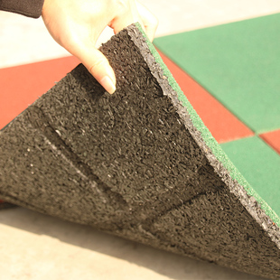 幼儿园拼接塑胶橡胶地垫学校跑道铺垫室内室外健身房户外运动地板