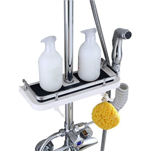 ZhangJi Bathroom Storage Holder High Quality Shampoo Tray Sh