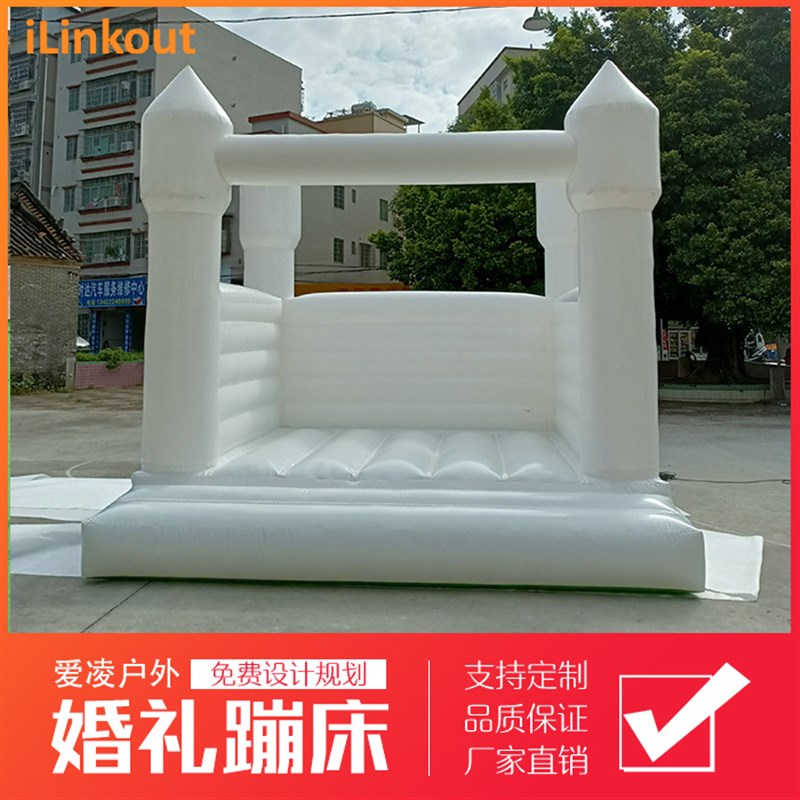 速发户外充气跳床城堡儿童家用滑梯淘气堡蹦蹦床欧美风迷游乐摄影