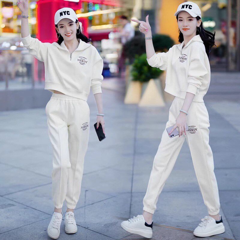 可外穿家居服女款春秋款秋季绸长袖女士时尚洋气睡衣套装