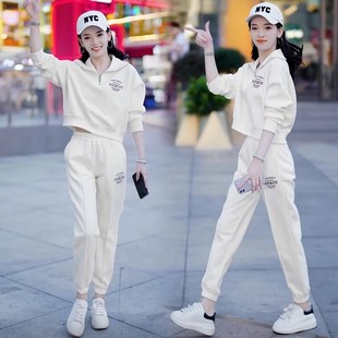 可外穿家居服女款春秋款秋季绸长袖女士时尚洋气睡衣套装