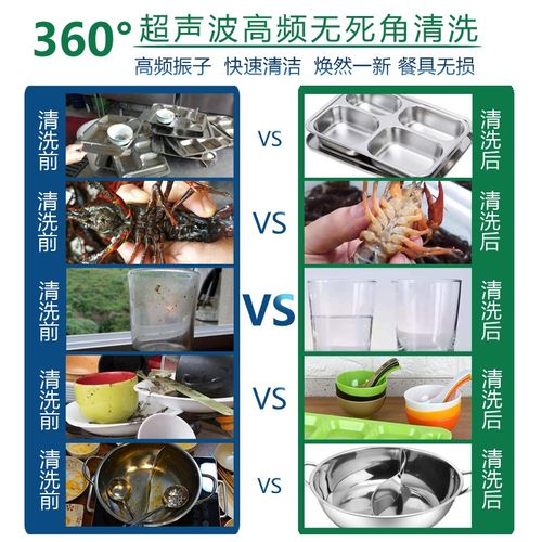 超声波洗碗机商用洗碗机餐厅用饭店食堂洗碗机全自动商用大型小型