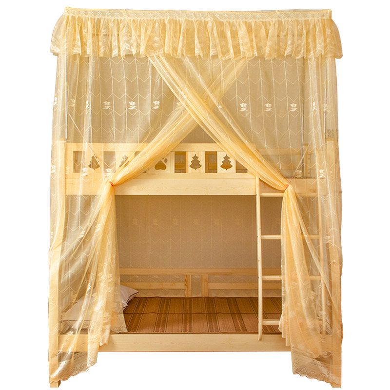 子母床蚊帐上下铺1.5米1.2米一体上下床实木儿童床双层床蚊帐家用,床上用品,蚊帐,淘宝优惠券,粉丝福利购,淘宝优惠卷