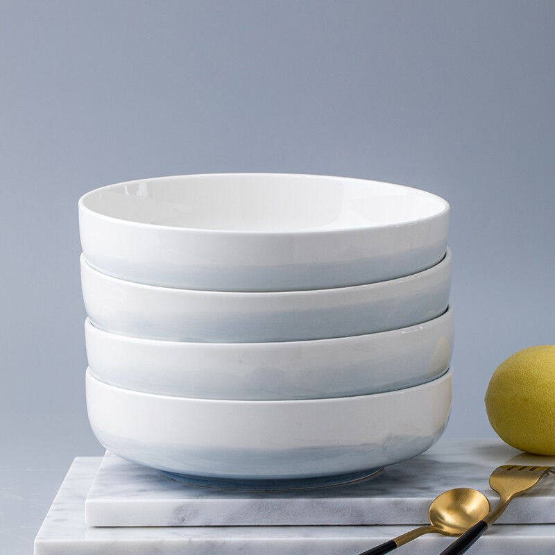 youcci悠瓷饭碗家用陶瓷小汤碗单F个瓷碗米碗吃饭碗碟套装北欧餐