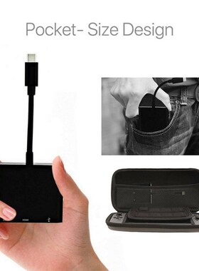 USB 3.0 Type C Adapter 3 in 1 Audio Video Converter Output C