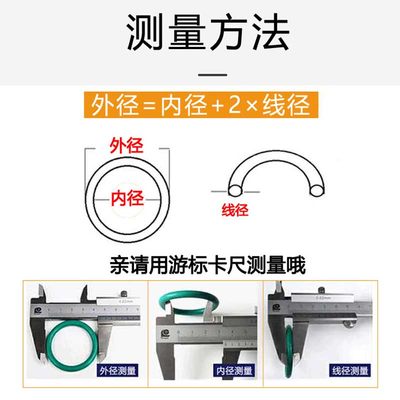 【送拆卸工具】O型圈 密封圈耐油耐高温泵阀橡胶圈耐磨修理盒套装