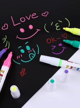 12 Colors set Liquid Chalk Marker Pens for School Art Paint