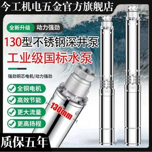 德国进口深井泵380v三相电深水井水泵高扬程高压水泵国标潜水泵农