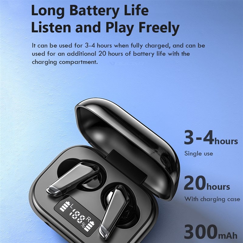 TWS Wireless Bluetooth Earphones With Microphones Bleutooth