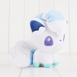 15 30cm Anime Vulpix White Fox Plush Toy Animal Sixtails Fo