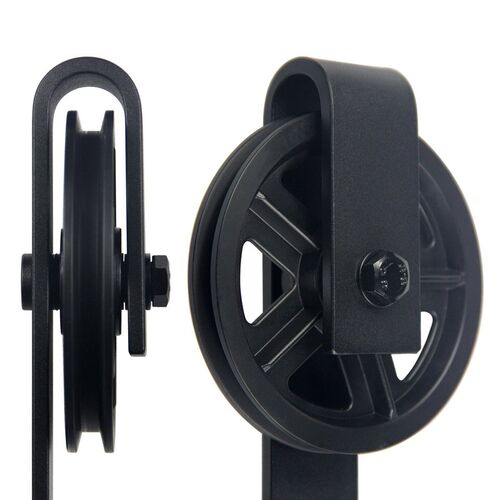 速发Local Warehouse 2 Pcs Black Rustic Carbon Steel Sliding