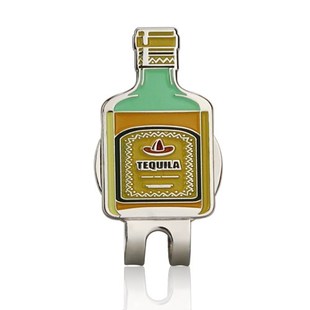 New Arrival Golf Marker w Golf Hat  Magnetic Alloy Golf Mark