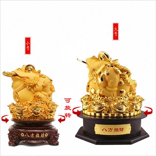 现货金蟾招财摆件店铺吧台收银台装饰摆设办N公室饭店开业礼品贺