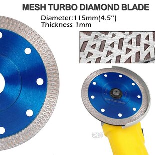 105/115/125mm Diamond Saw Blade Disc Porcelain Tile Ceramic